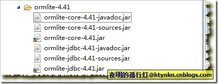 Ormlite在一般java环境中操作Sqlite