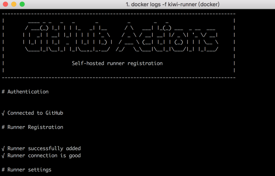 Github Action使用私有Runner